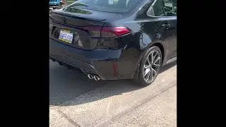 2021 Toyota Corolla SE muffler delete (start up and revs)