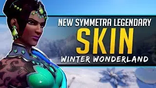 Overwatch NEW Symmetra Legendary Skin - Winter Wonderland 2018