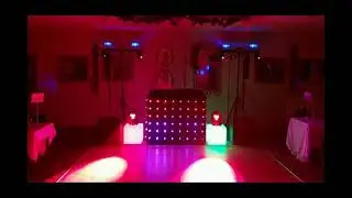 Wedding DJ Glasgow Gordy is a DJ 2022 lighting setup