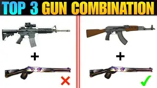 Best Top 3 Gun Combination Like Pro Players | Garena Free Fire 