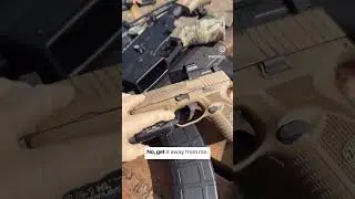 Always use your strong hand! #stronghand#scarymovie2#pewpew#rangeday#shooting#militaryhumor#military