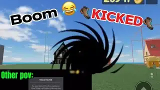 How to get players KICKED - Fling Things and People