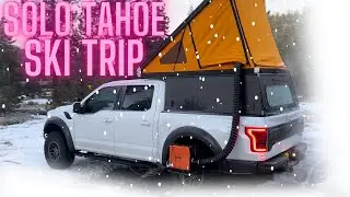 First Solo Ski Trip to Palisades Tahoe with the Go Fast Camper GFC