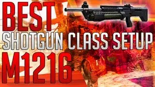 Black Ops 2: BEST CLASS SETUP! - M1216 (NUCLEAR STREAK)