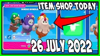 FALL GUYS ITEM SHOP TODAY 26 JULY 2022 - BIRDIE BUNDLE