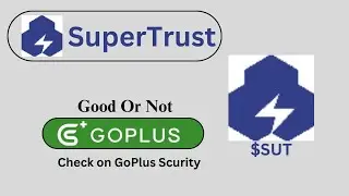 Is SuperTrust ($SUT) Token Good or Not ??
