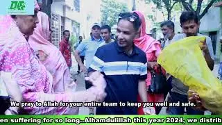 Dream Alive Foundation II Qurbani meat  distribution II Mohammedpur and Mirpur camps 2024