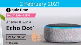 Echo Dot | Amazon Echo Dot Quiz | Echo Quiz Amazon | Amazon Echo Quiz Answers | Echo Dot Amazon