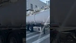 20 cubic stainless steel oil tank trailer can transport phosphoric acid