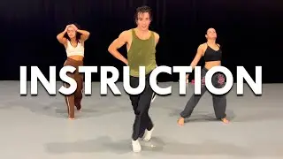 Instruction - Jax Jones x Demi Lovato | Brian Friedman Choreography | Peridance Intensive NYC