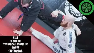 BJJ X-Guard Technical Stand up Sweep Tutorial