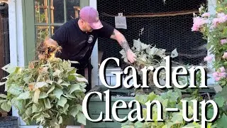 Garden Cleanup Day & Adding Shade Cloth To Help With The Heat!🔥 || Visit Our Garden