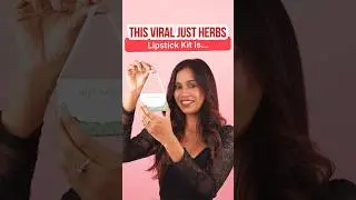 The #viral #justherbsindia Mini Lipstick Kit has 16 SHADES! You can #TryItAll only on #smytten 🔥💝
