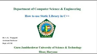 Static Library Implementation and use in program using Dev C++