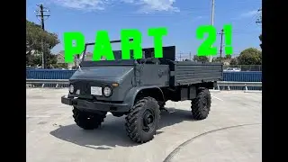 UNIMOG TRANSFORMATION PART 2!
