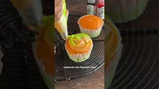 Безъяичные трехцветные кексы!! Рецепт ко Дню Республики 🫶🇮🇳 #шорты