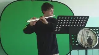 Pietro Peronato, flauto traverso - Allemanda, dalla Partita per flauto solo di J.S.Bach
