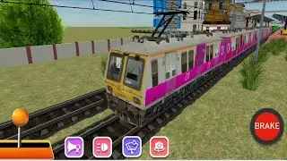 Mumbai AC Local Train || Indian Train Simulator fun game