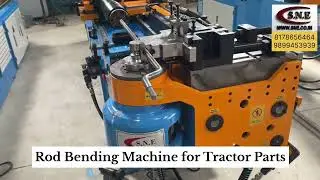 Rod Bending Machine for Tractor Parts #pipebending #rodbending #eichertractor #sonalikatractor 