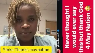 Yinka recognizes Maynation as she acknowledges and thanks them, after Linc Edochie liked their post