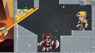 Hero Rescue Puzzle - Pull the Pin Level 24 Walkthrough Pluzif