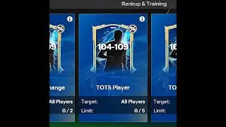 5&times; 80m Coins TOTS Exchange 🤑 #fcmobile #tots