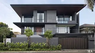 FJ House Modern Tropical House Design by Steven Lim Architects