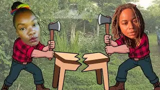 Smashing Our Off-Grid Kitchen Table&hellip; Chaos Ensues! 🔨