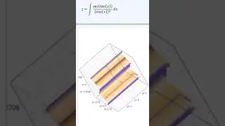 Integrals 3D Graphs Math #maths #integralcalculus #plotagraph #mathematics