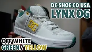【スニーカー紹介・スケシュー紹介】DC SHOES LYNX OG OFF WHITE / GREEN / YELLOW