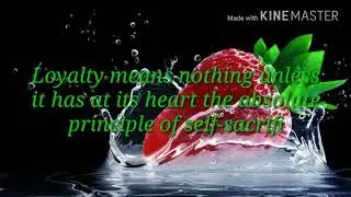 Inspiring Loyalty quotes