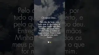Eu tomo posse que Deus tem lindos planos para todos n&oacute;s am&eacute;m 🙏🙏🙏#gratid&atilde;o