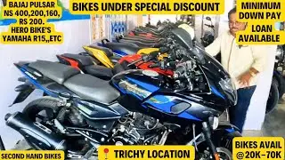 35k - 1.3L Second hand commuter bikes Trichy Location #bikes #secondhand #commuterbikes #lowpriced