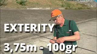 Тестирование кастомного удилища EXTERITY River Feeder 3.75m -100gr