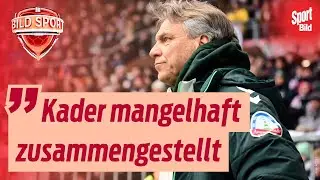 Horst Steffen entlassen: Zweifel an Werder Bremens Bundesliga-Tauglichkeit