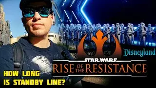 STAR WARS: RISE OF THE RESISTANCE | How Long Is New Standby Line?