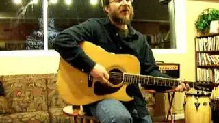 Frank Critelli finishes his performance at Books and Company Hamden CT USA 11-27-08