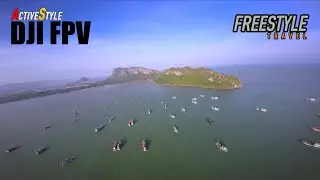 DJI FPV LONG SHOT RECORD || NO COPY RIGHT DRONE SHOT THAILAND || DJI ACTION2 [2.7K] FPV THAILAND