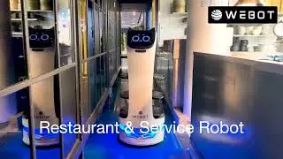 Webot Restaurant & Service Robot - Waipo