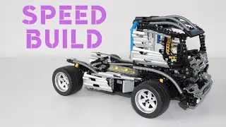 speed build: lego technic 8458-2