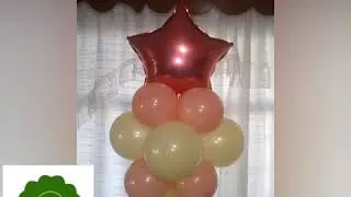 Columnas de globo sencillas Talism&aacute;n Globos