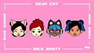 Doja Cat - Tia Tamera (feat. Rico Nasty, Bhad Bhabie & Nicki Minaj) [MASHUP]