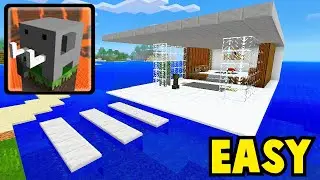Craftsman - How To Make MODERN House on The WATER - craftsman building craft