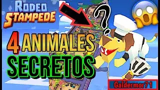 Como Conseguir 4 ANIMALES SECRETOS!!😱 Rodeo Stampede/ 🔥Animales OCULTOS de la SABANA🔥