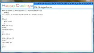 Program to find day when a date is given c code example