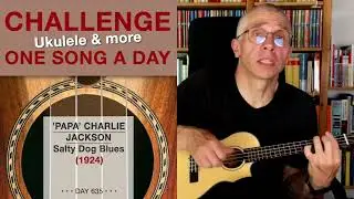 &sbquo;Papa&lsquo; Charlie Jackson &bull;&nbsp;Salty Dog Blues (Ukulele-Cover) &ndash; #635