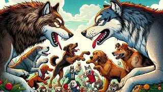Wolves vs Dogs: A Furry Face-off