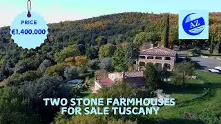 Fall in Love with Tuscany 🇮🇹 | Two Dream Villas with Panoramic Countryside Views