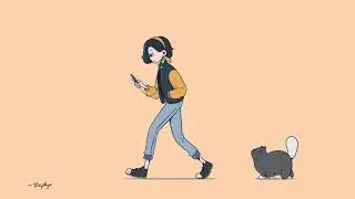 A walk with GENT - Walk cycle Animation Loop- Zephyr
