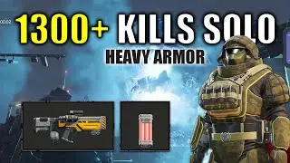 Helldivers 2 | Heavy Armor Gameplay with Liberator Concussive - Solo MAX Difficulty